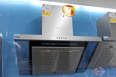 小资厨房新宠 超前卫设计美的油烟机DJ01A与炉灶节能科技